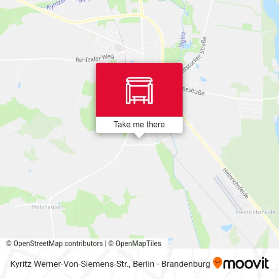 Карта Kyritz Werner-Von-Siemens-Str.