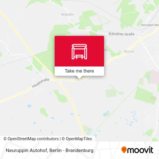 Карта Neuruppin Autohof