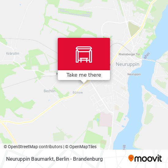 Neuruppin Baumarkt map