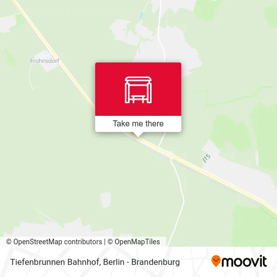 Tiefenbrunnen Bahnhof map