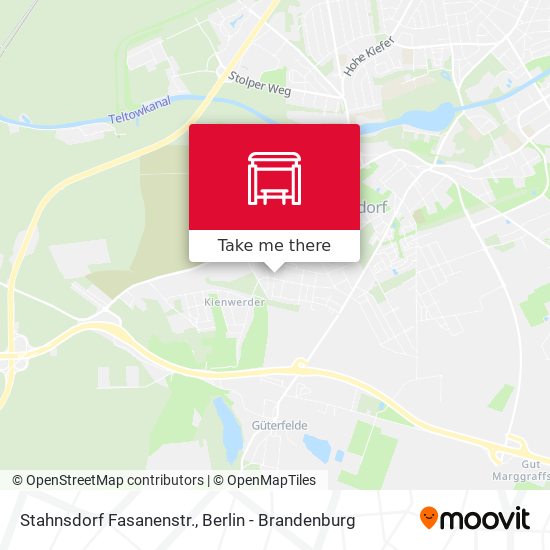 Stahnsdorf Fasanenstr. map