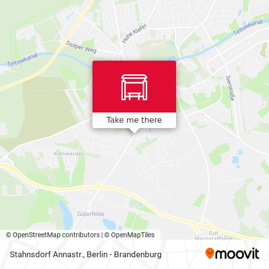 Stahnsdorf Annastr. map