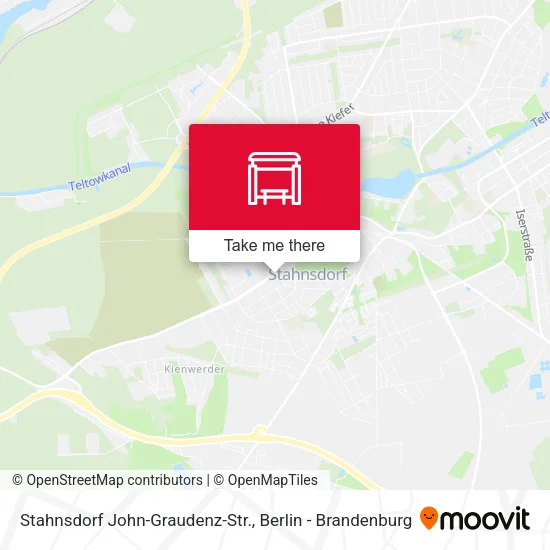 Карта Stahnsdorf John-Graudenz-Str.