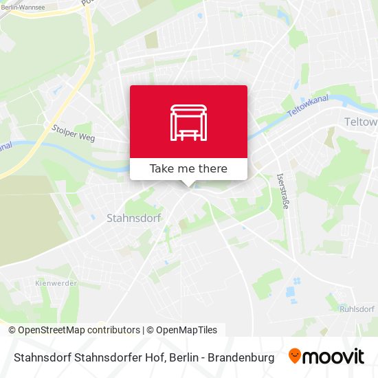 Stahnsdorf Stahnsdorfer Hof map