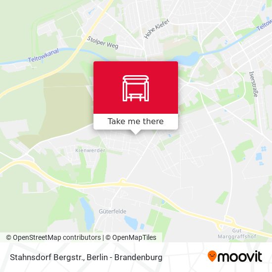 Stahnsdorf Bergstr. map