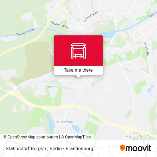 Stahnsdorf Bergstr. map