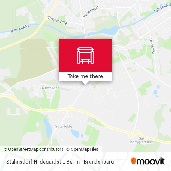 Stahnsdorf Hildegardstr. map
