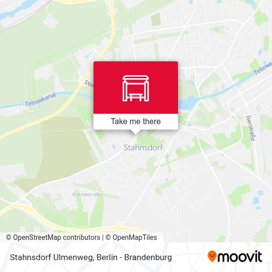 Stahnsdorf Ulmenweg map
