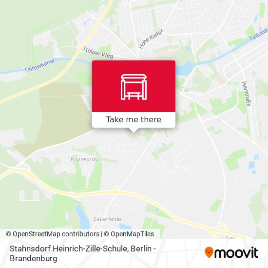 Stahnsdorf Heinrich-Zille-Schule map