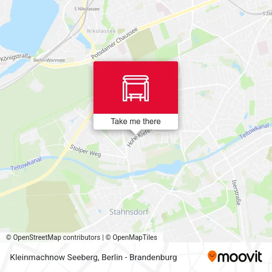 Карта Kleinmachnow Seeberg