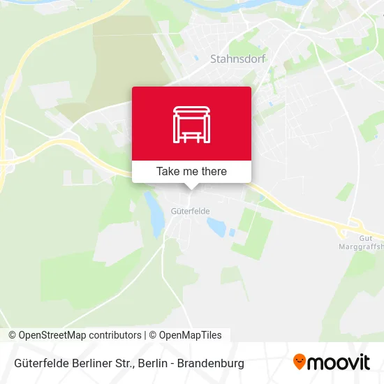 Güterfelde Berliner Str. map