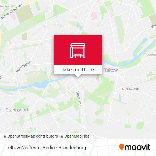 Teltow Neißestr. map