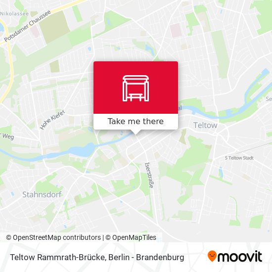 Teltow Rammrath-Brücke map