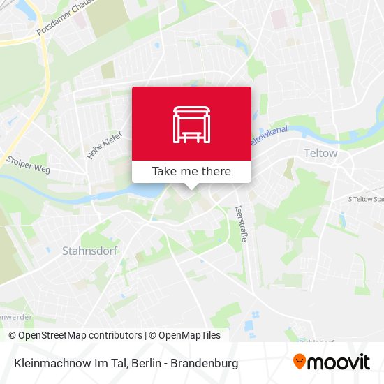 Kleinmachnow Im Tal map