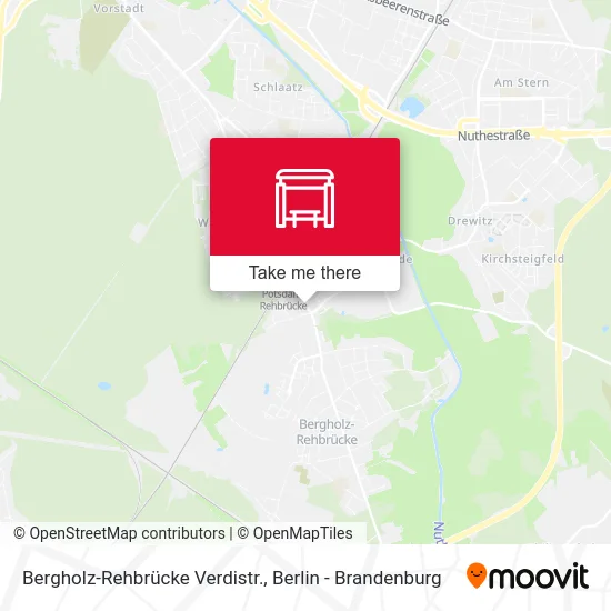 Карта Bergholz-Rehbrücke Verdistr.