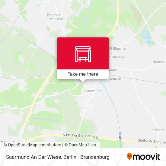 Saarmund An Der Wiese map