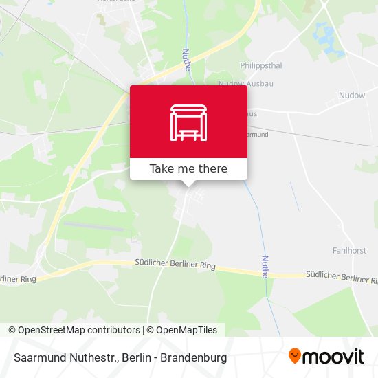 Saarmund Nuthestr. map