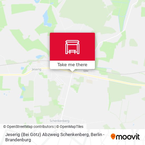 Jeserig (Bei Götz) Abzweig Schenkenberg map