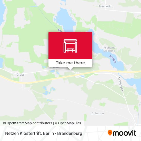 Netzen Klostertrift map