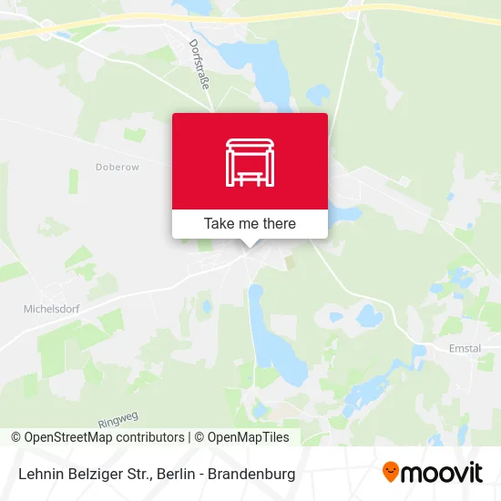 Lehnin Belziger Str. map