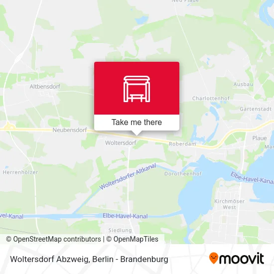 Карта Woltersdorf Abzweig
