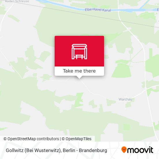 Gollwitz (Bei Wusterwitz) map