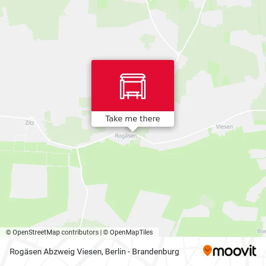 Карта Rogäsen Abzweig Viesen