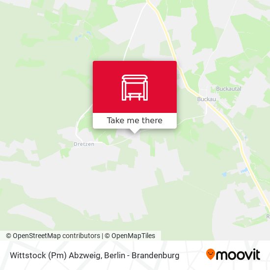 Wittstock (Pm) Abzweig map