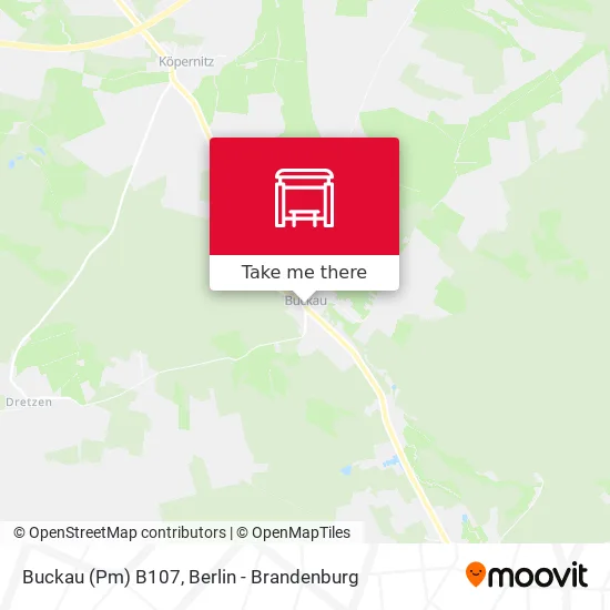 Карта Buckau (Pm) B107