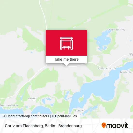 Карта Gortz am Flachsberg