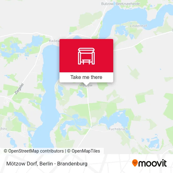 Карта Mötzow Dorf