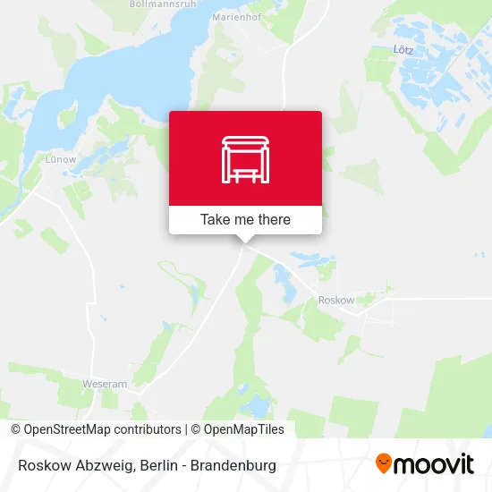 Карта Roskow Abzweig