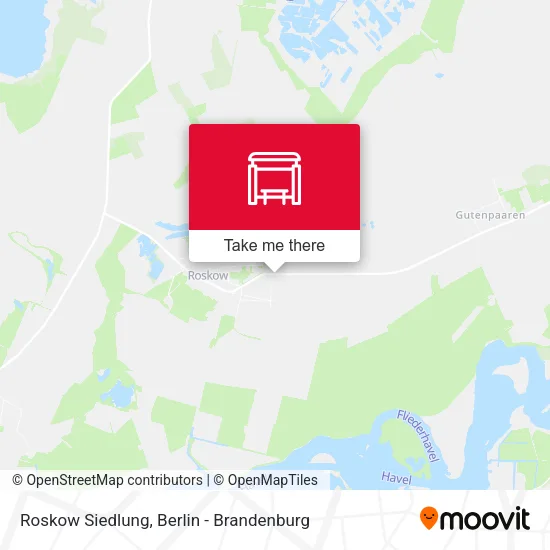 Карта Roskow Siedlung