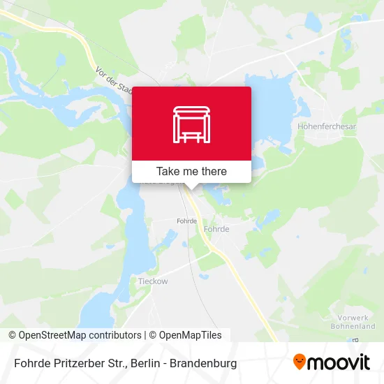 Fohrde Pritzerber Str. map