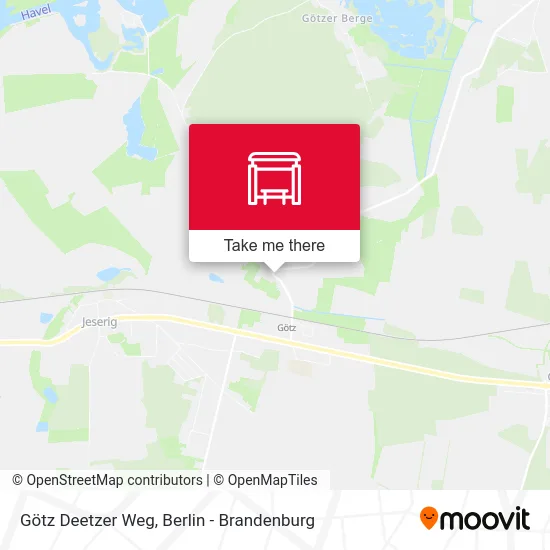 Götz Deetzer Weg map