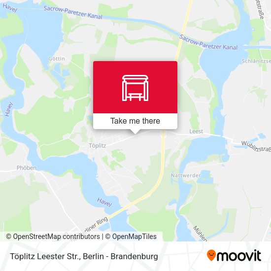 Карта Töplitz Leester Str.