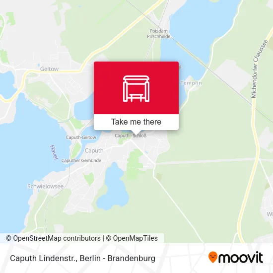 Карта Caputh Lindenstr.