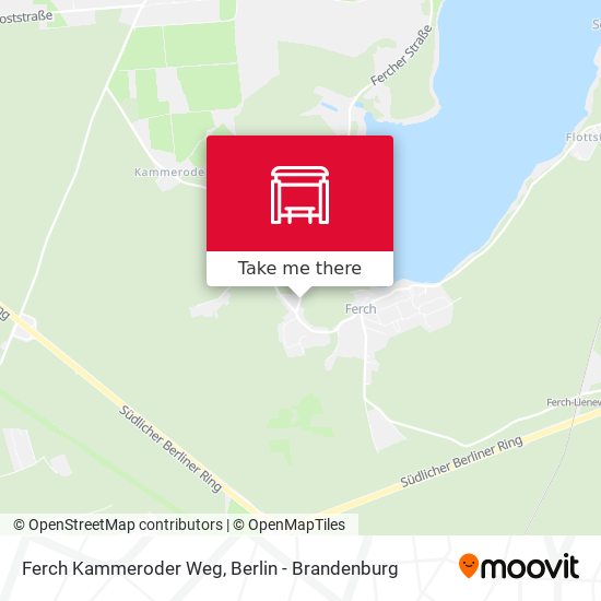 Ferch Kammeroder Weg map