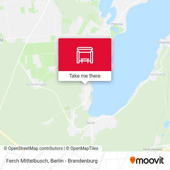 Ferch Mittelbusch map