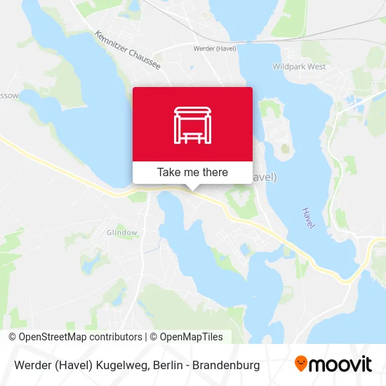 Werder (Havel) Kugelweg map