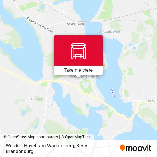 Карта Werder (Havel) am Wachtelberg