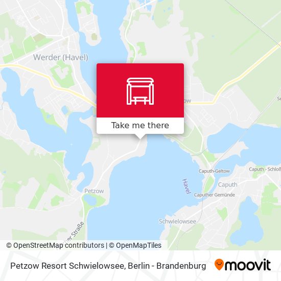 Petzow Resort Schwielowsee map