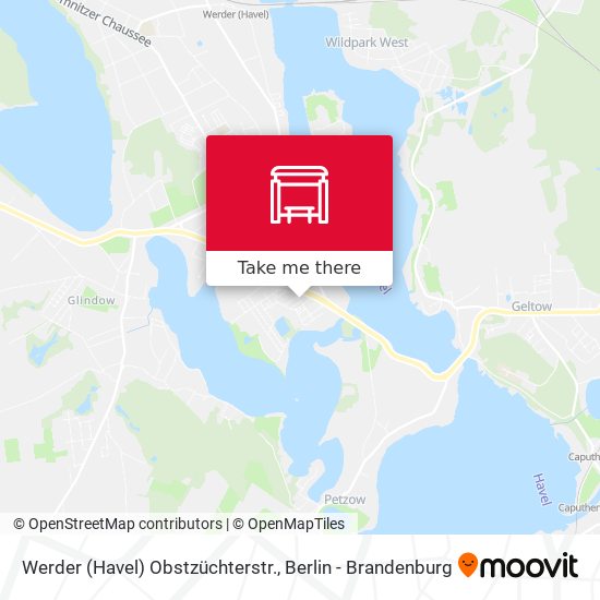 Werder (Havel) Obstzüchterstr. map