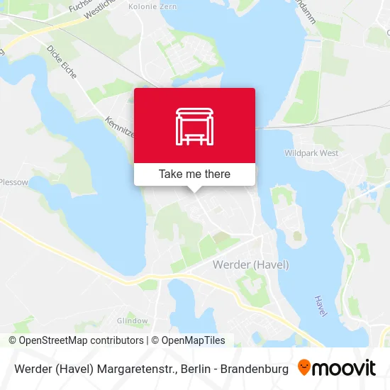 Werder (Havel) Margaretenstr. map