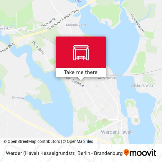 Werder (Havel) Kesselgrundstr. map