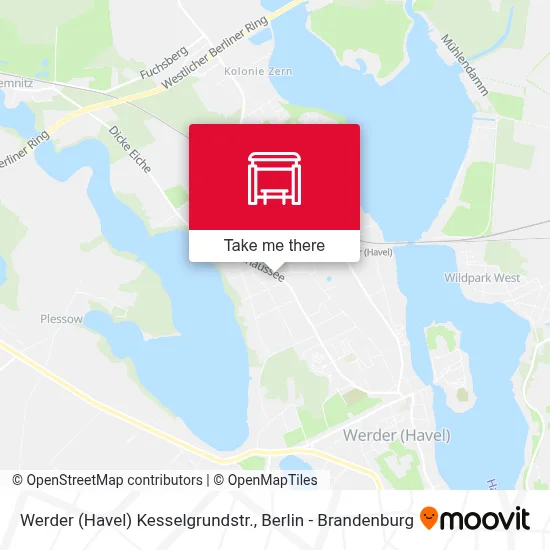 Werder (Havel) Kesselgrundstr. map