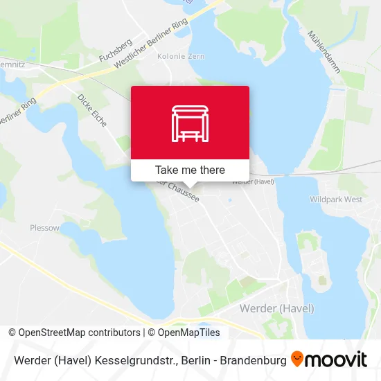 Werder (Havel) Kesselgrundstr. map