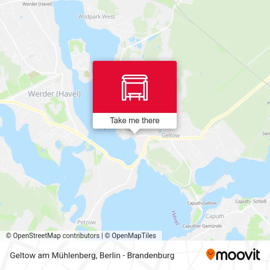 Карта Geltow am Mühlenberg
