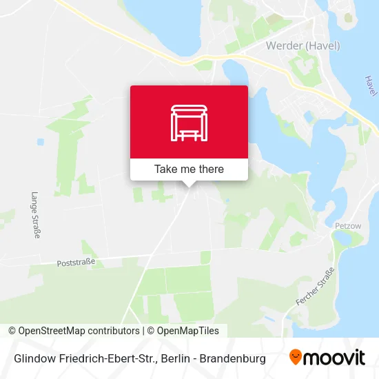 Карта Glindow Friedrich-Ebert-Str.