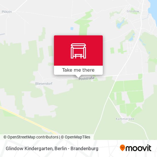 Glindow Kindergarten map